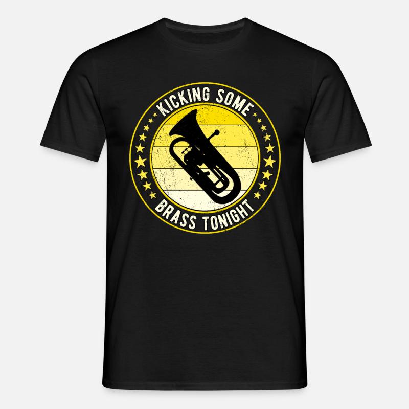 Euphonium Eufonium Euphonist - Men's T-Shirt - black