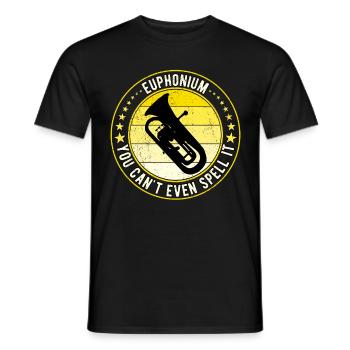 Euphonium Eufonium Euphoniste - T-shirt homme - noir - Devant - AI Model Male 178 light (178cm)