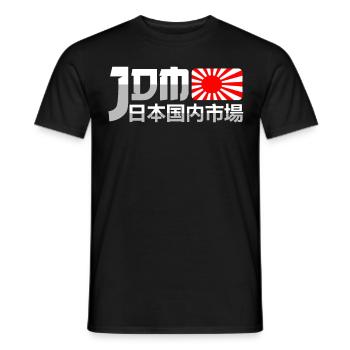 JDM Motorsport Auto Tuning Automotive - Männer T-Shirt - Schwarz - Vorne - AI Model Male 178 light (178cm)
