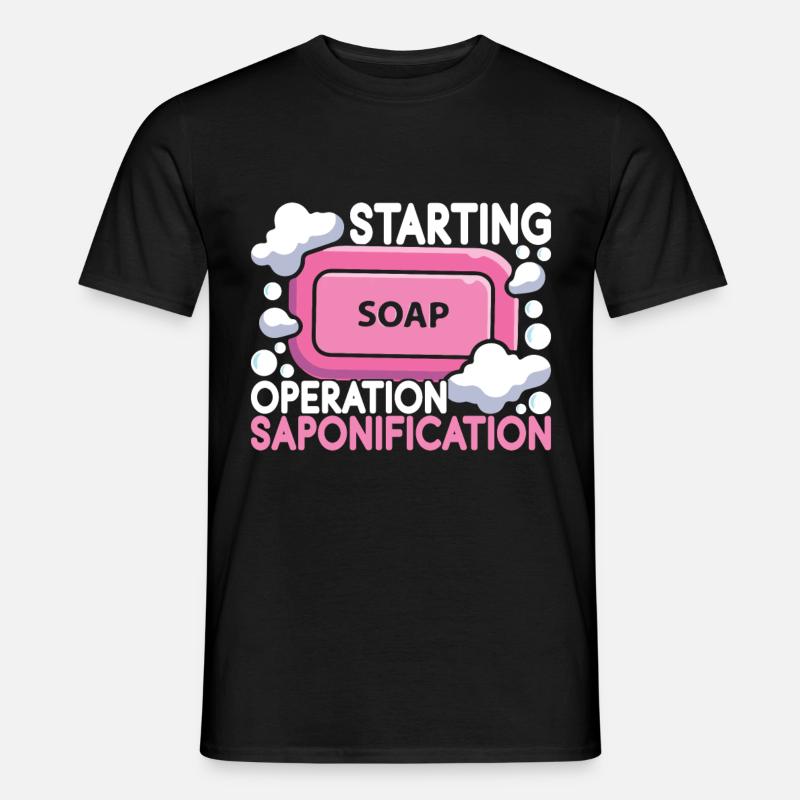 Soap maker soap making - Men’s T-shirt - black