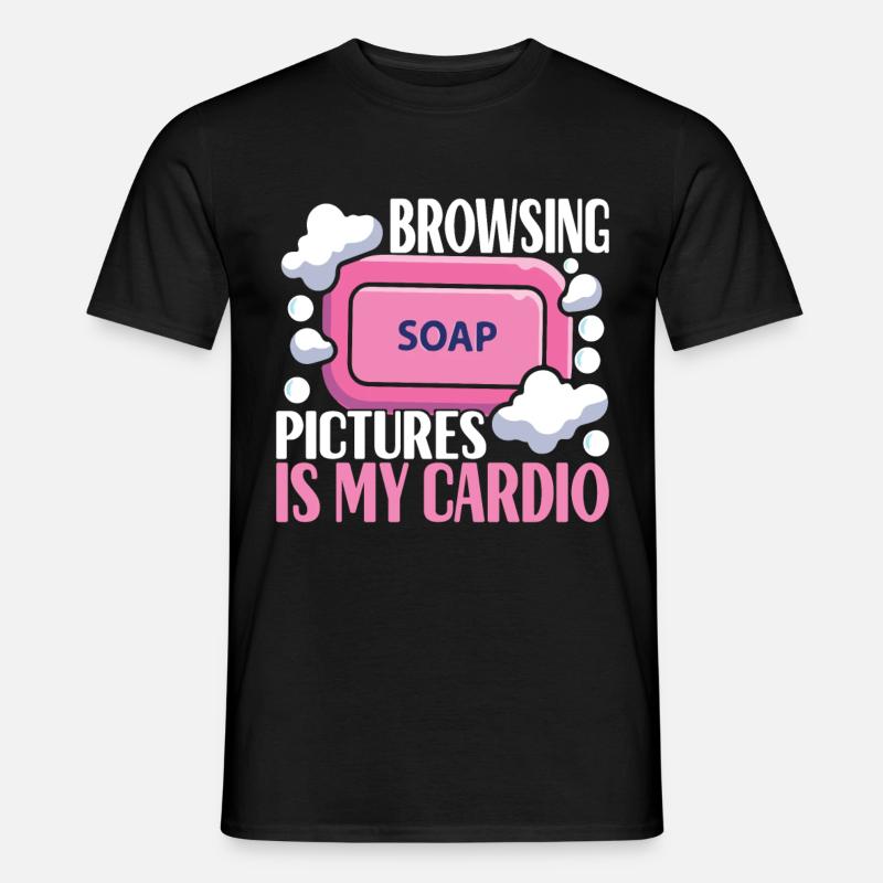 Soap maker soap making - Men’s T-shirt - black