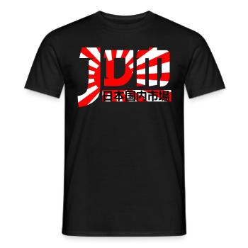 JDM Marché intérieur japonais Automobile - T-shirt homme - noir - Devant - AI Model Male 178 light (178cm)