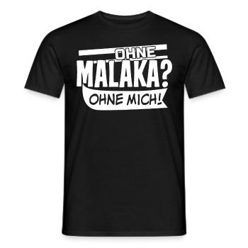 Malaka Grieche Griechenland - Männer T-Shirt - Schwarz - Vorne - AI Model Male 178 light (178cm)