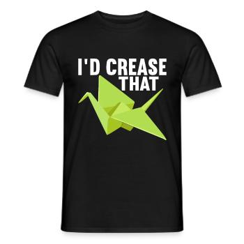 Origami - T-shirt homme - noir - Devant - AI Model Male 178 light (178cm)