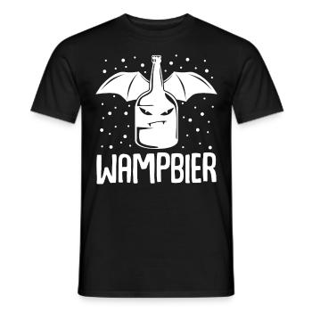 Fettes Vampir Bier - Männer T-Shirt - Schwarz - Vorne - AI Model Male 178 light (178cm)