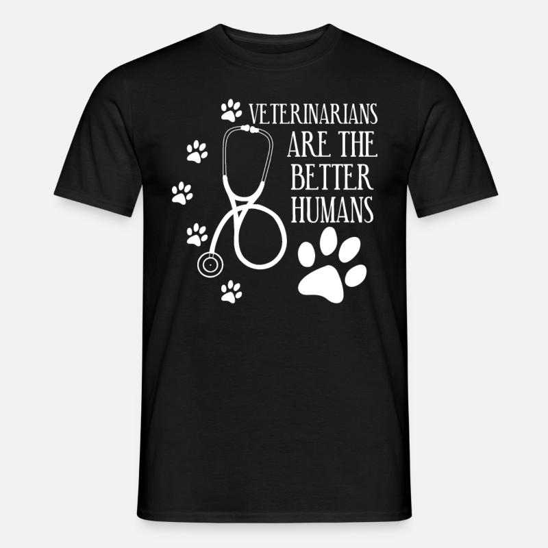 Veterinarian Veterinary Veterinary Practice - Men’s T-shirt - black