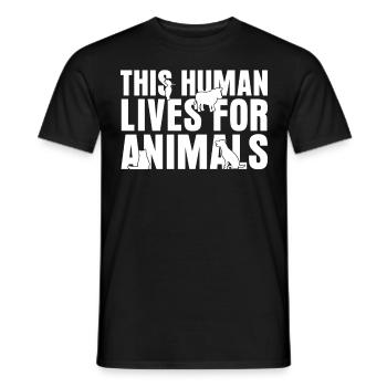 Tierarzt Tiermedizin Veterinär - Männer T-Shirt - Schwarz - Vorne - AI Model Male 178 light (178cm)