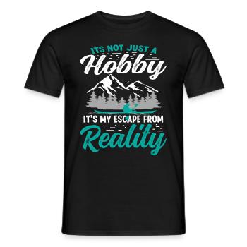 Pas seulement un passe-temps Kayak Hommes Femmes - T-shirt homme - noir - Devant - AI Model Male 178 light (178cm)