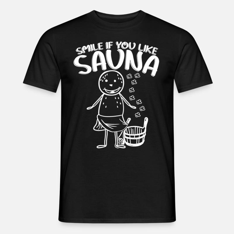 Sauna sauna sauna sauna - T-shirt uomo - nero