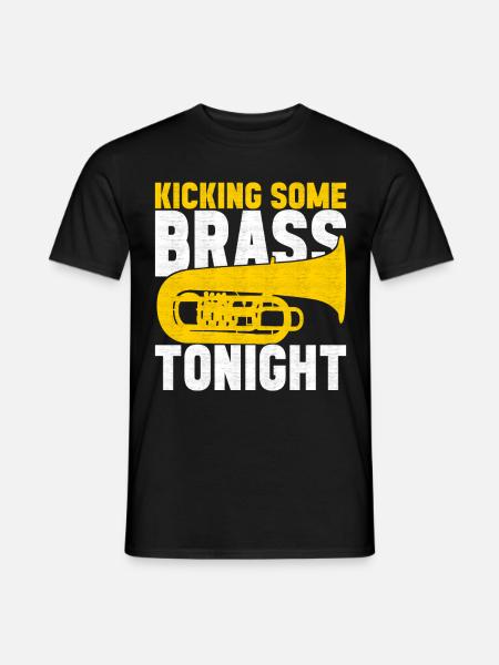 Tuba tuba player - Men's T-Shirt - black