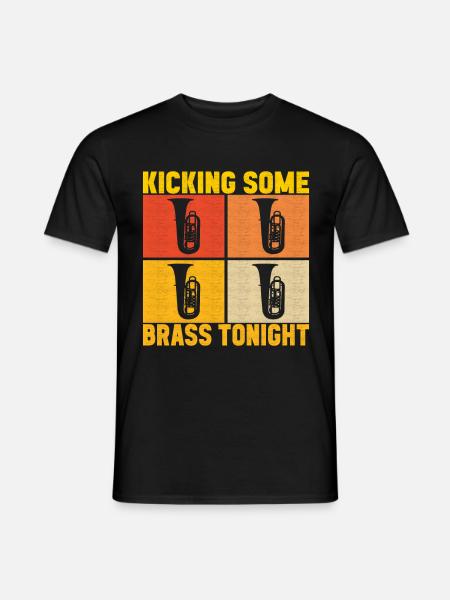 Tuba tuba player - Men's T-Shirt - black