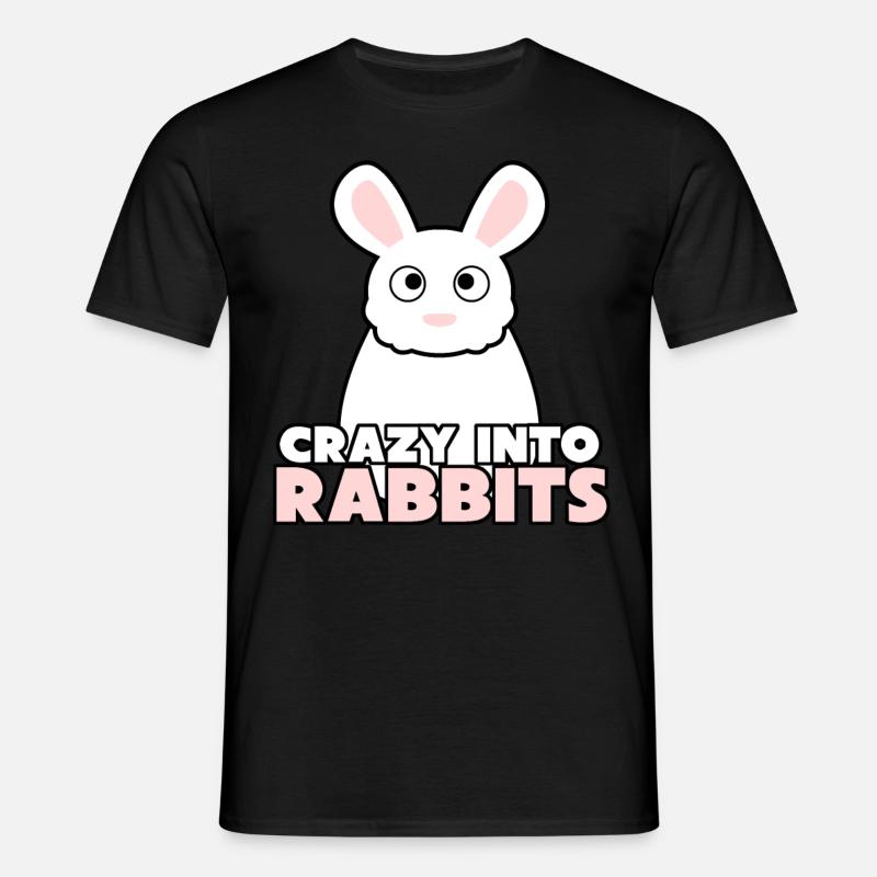 Rabbit Rabbit Rabbit Rabbit - Men's T-Shirt - black