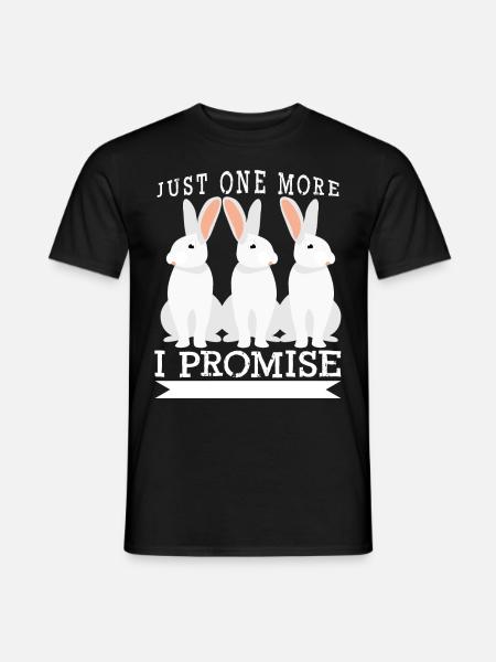 Lapin Lapin Lapin Lapin - T-shirt homme - noir