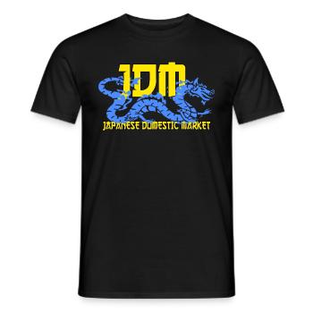 JDM Japanese Domestic Market - Männer T-Shirt - Schwarz - Vorne - AI Model Male 178 light (178cm)