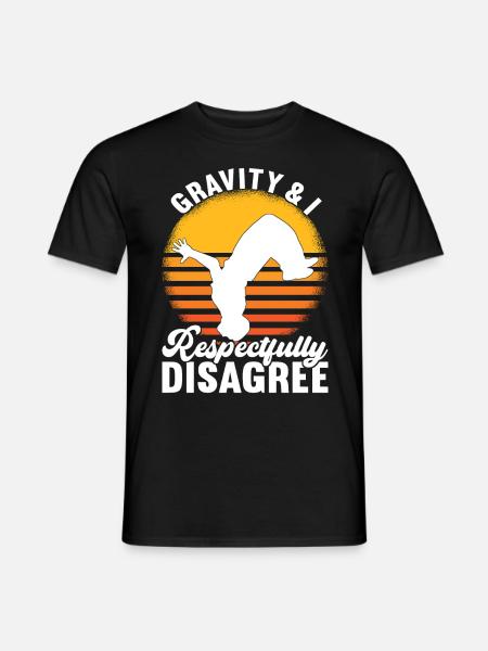 Parkour Freerunning - Men's T-Shirt - black