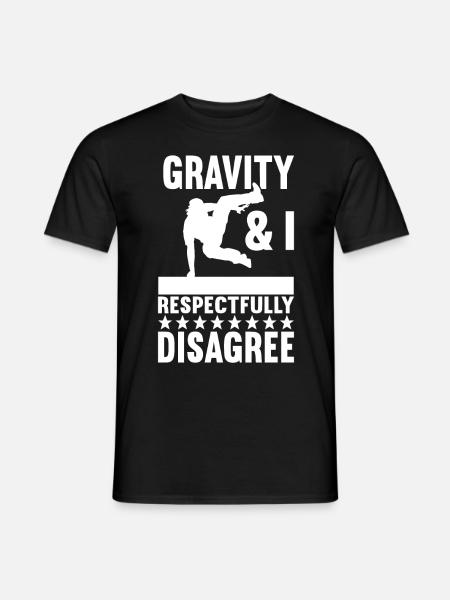 Parkour Freerunning - Men's T-Shirt - black