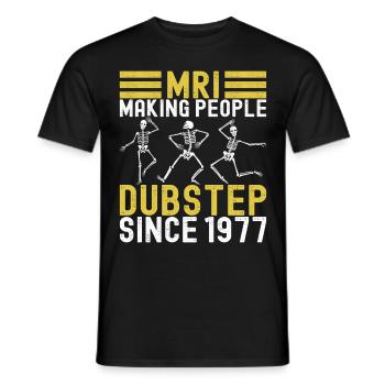 Radiologue Radiologue - T-shirt homme - noir - Devant - AI Model Male 178 light (178cm)