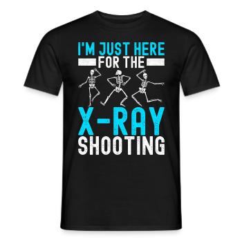 Radiology Radiologist - Men's T-Shirt - black - Front - AI Model Male 178 light (178cm)