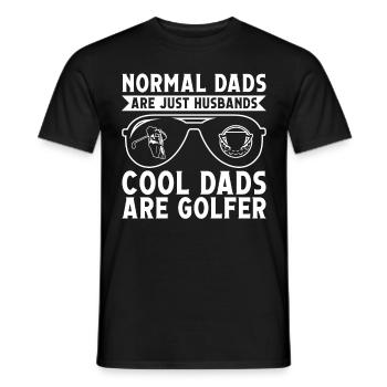 Normal Dads are just Husbands perfect - Männer T-Shirt - Schwarz - Vorne - AI Model Male 178 light (178cm)