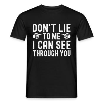 Radiologue Radiologue - T-shirt homme - noir - Devant - AI Model Male 178 light (178cm)