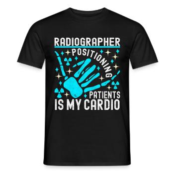 Radiologue Radiologue - T-shirt homme - noir - Devant - AI Model Male 178 light (178cm)
