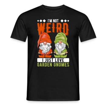 Gartenzwerge Gartenzwerge - Männer T-Shirt - Schwarz - Vorne - AI Model Male 178 light (178cm)