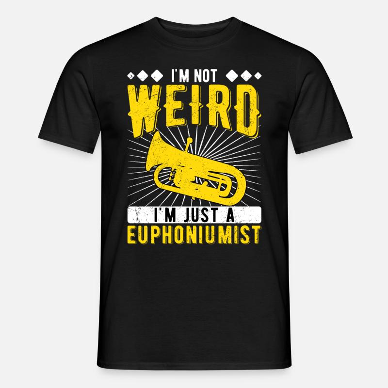 Euphonium Eufonium Euphoniste - T-shirt homme - noir