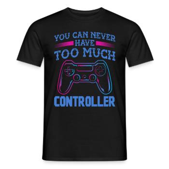 Perfect Video Game Gamer - Männer T-Shirt - Schwarz - Vorne - AI Model Male 178 light (178cm)