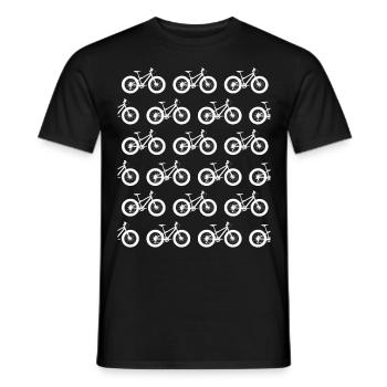 Fat Bike Fatbike - Männer T-Shirt - Schwarz - Vorne - AI Model Male 178 light (178cm)