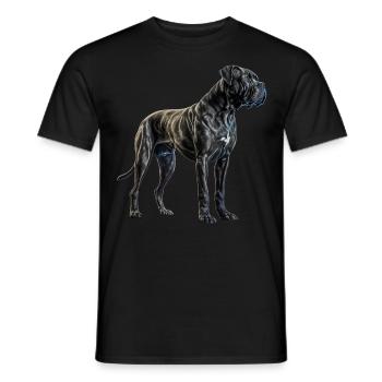 Cane Corso für einen Cane Corso Besitzer - Männer T-Shirt - Schwarz - Vorne - AI Model Male 178 light (178cm)