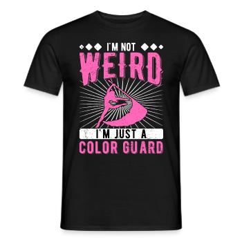 Color Guard Colorguard Farbwächter - Männer T-Shirt - Schwarz - Vorne - AI Model Male 178 light (178cm)