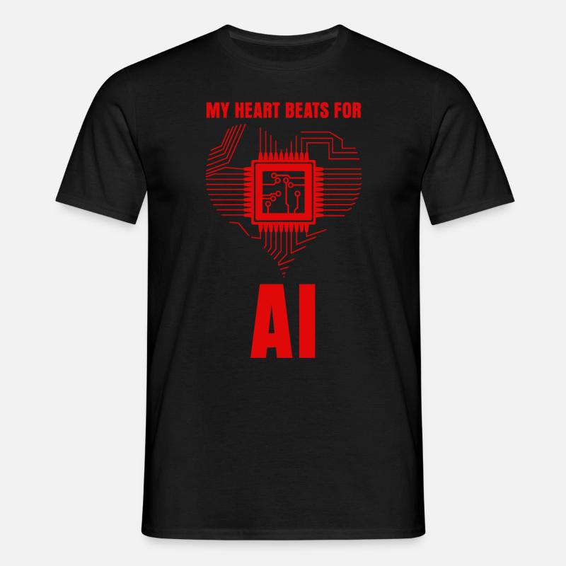 Artifical Intelligence Admin Programmer - Männer T-Shirt - Schwarz