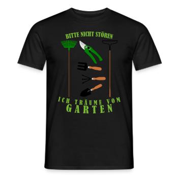 Galabauer Garten Gärtner Galabau - Männer T-Shirt - Schwarz - Vorne - AI Model Male 178 light (178cm)