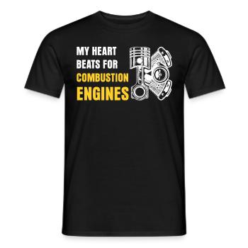 Mechaniker Tuner Benzin Diesel Tuning - Männer T-Shirt - Schwarz - Vorne - AI Model Male 178 light (178cm)