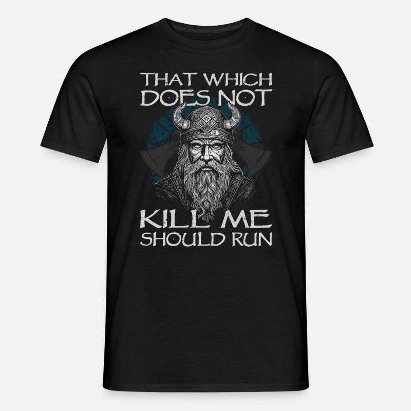 Wikinger | Vikinger | Nordisch - Männer T-Shirt - Schwarz
