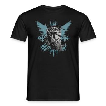 Vikings | Vikinger | Nordique - T-shirt homme - noir - Devant - AI Model Male 178 light (178cm)