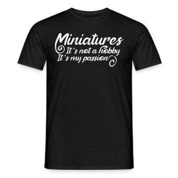 Modellbauer Modellbau - Männer T-Shirt - Schwarz - Vorne - AI Model Male 178 light (178cm)