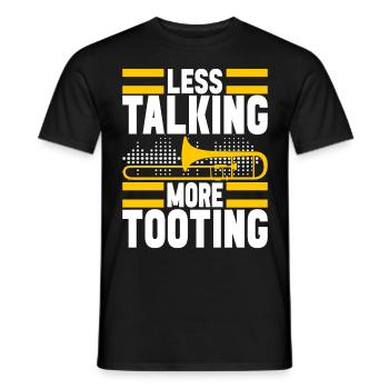 Posaune Trombone - T-shirt homme - noir - Devant - AI Model Male 178 light (178cm)