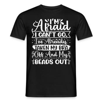 Beading Designs for Beader - Men's T-Shirt - black - Front - AI Model Male 178 light (178cm)