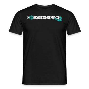 Nordsee Nordseemensch Küste Nordseeküste - Männer T-Shirt - Schwarz - Vorne - AI Model Male 178 light (178cm)