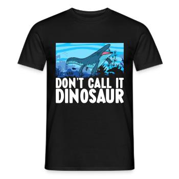 Mosasaurus Dinosaurier - Männer T-Shirt - Schwarz - Vorne - AI Model Male 178 light (178cm)