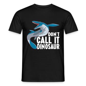 Mosasaurus Dinosaurier - Männer T-Shirt - Schwarz - Vorne - AI Model Male 178 light (178cm)