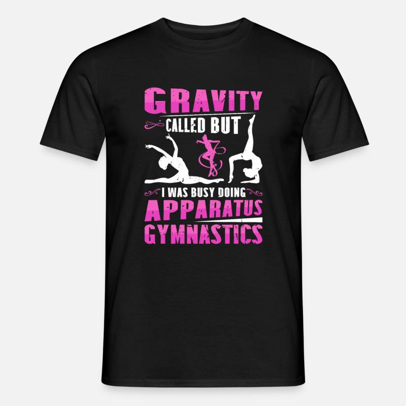 Apparatus Gymnast funny Workout - Männer T-Shirt - Schwarz