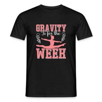 Apparatus Gymnast funny Workout - Men's T-Shirt - black - Front - AI Model Male 178 light (178cm)