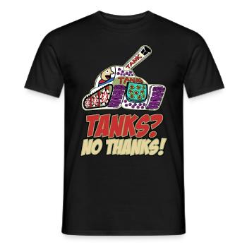 Frieden Pazifisten Friedenssymbol - Männer T-Shirt - Schwarz - Vorne - AI Model Male 178 light (178cm)