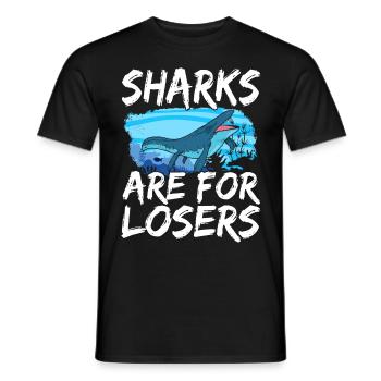 Mosasaurus Dinosaurier - Männer T-Shirt - Schwarz - Vorne - AI Model Male 178 light (178cm)