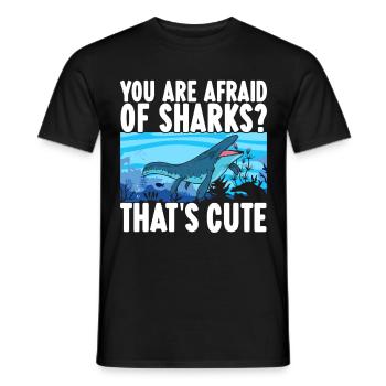 Mosasaurus Dinosaurier - Männer T-Shirt - Schwarz - Vorne - AI Model Male 178 light (178cm)
