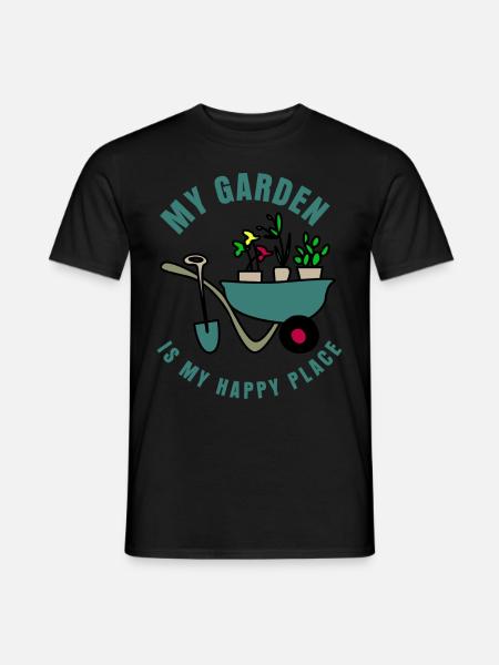 Galabau Gärtner Galabauer Gärtnerin - Männer T-Shirt - Schwarz