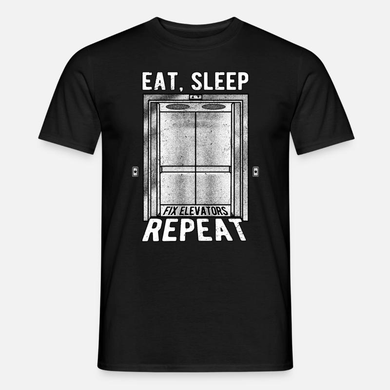 Elevator Mechanic Elevator Mechanic - Men’s T-shirt - black
