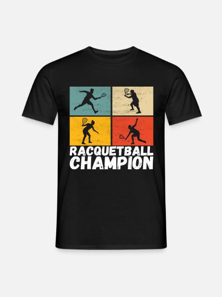 Racquetball Racquetball Player - Men's T-Shirt - black